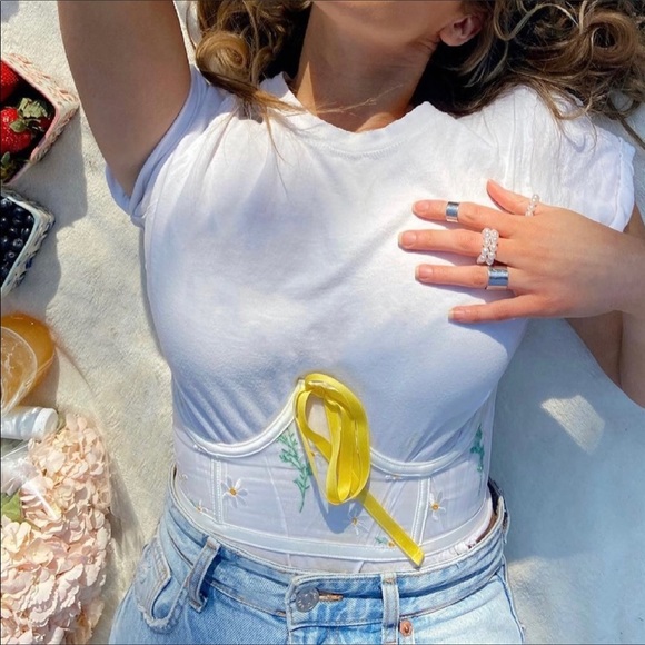 For Love and Lemons Lia Corset & Thong Set - Picture 6 of 10